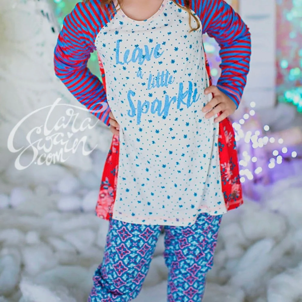 MATILDA JANE Leave A Little Sparkle Pajama Top - Picture 2 of 13